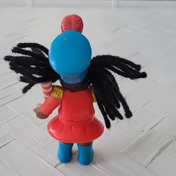 Vintage Cabbage Patch Doll Miniature 1994 McDonald's Toy Christmas Doll 3.5" T - Picture 3 of 7